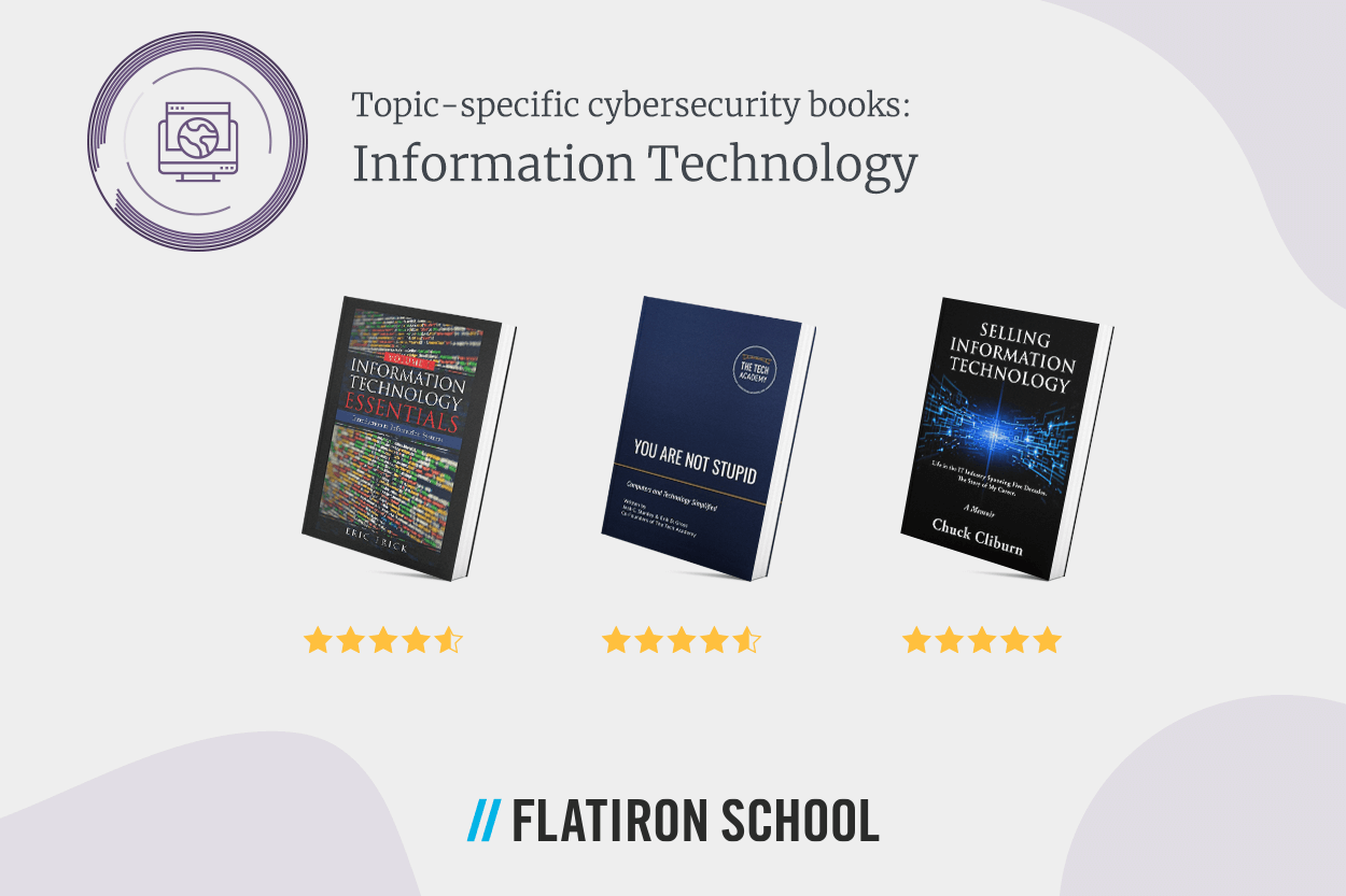 best cybersecurity books about information technology