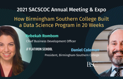 SACSOC event recording with Birmingham Southern College