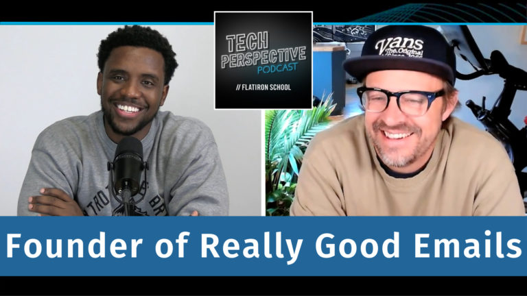 Tech Perspective Podcast Ep. 18 with Founder of Really Good Emails Matthew Smith