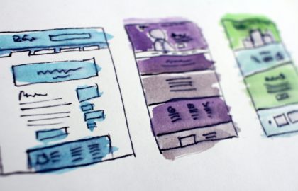 UX/UI Product Design Thumbnails In Three Colors