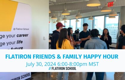 Flatiron Friends and Family Happy Hour