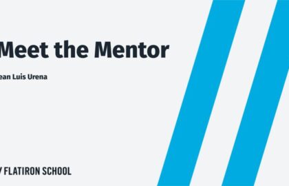 Meet the Mentor // Jean Luis Urena